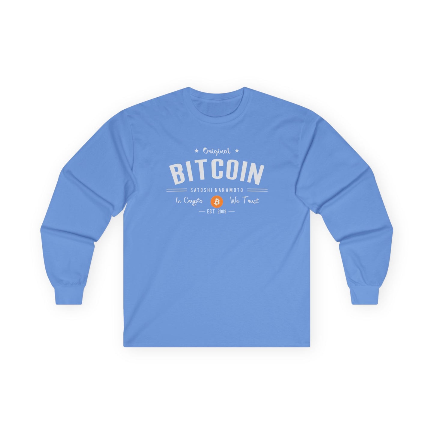 Bitcoin Vintage Long Sleeve Tee