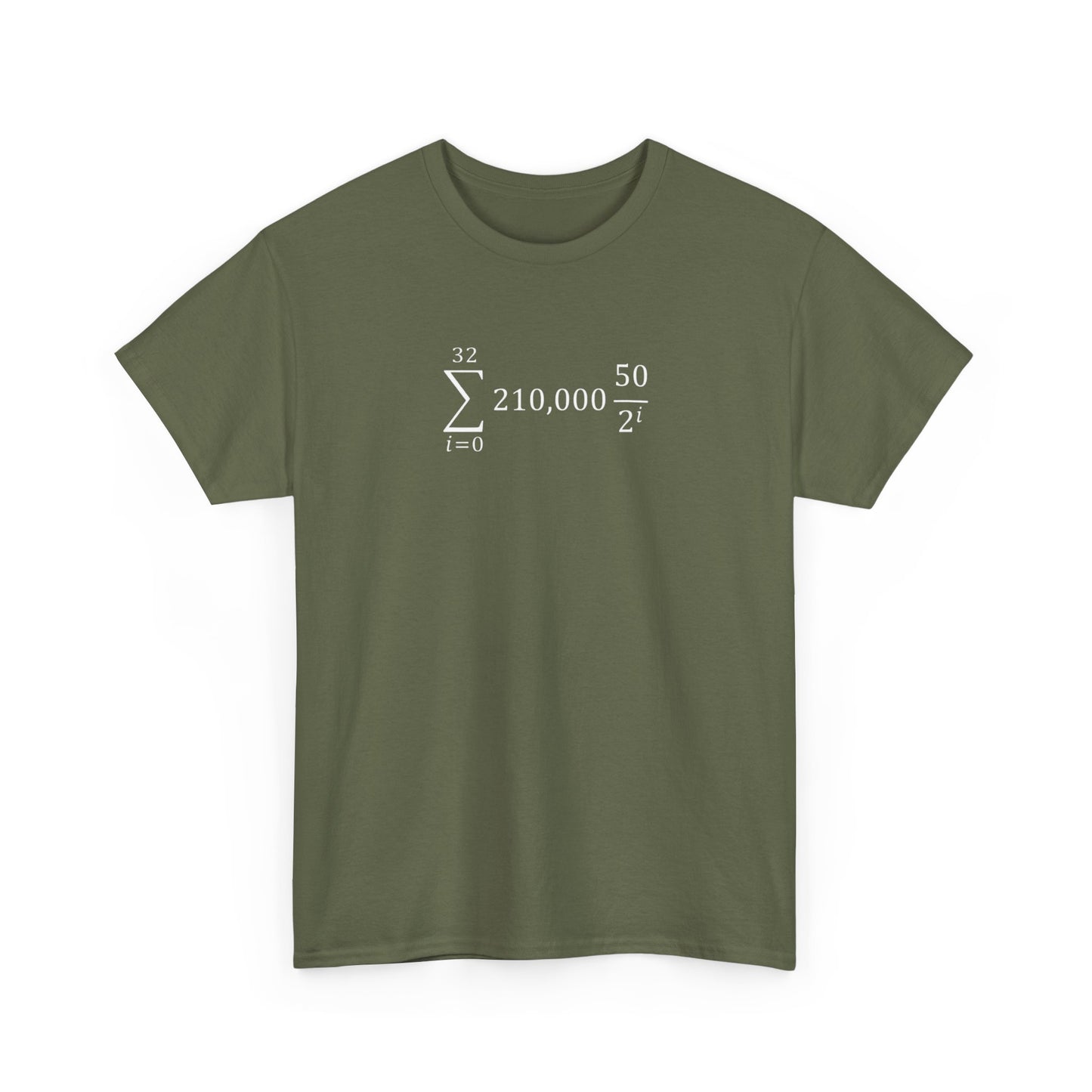Bitcoin Equation Tee