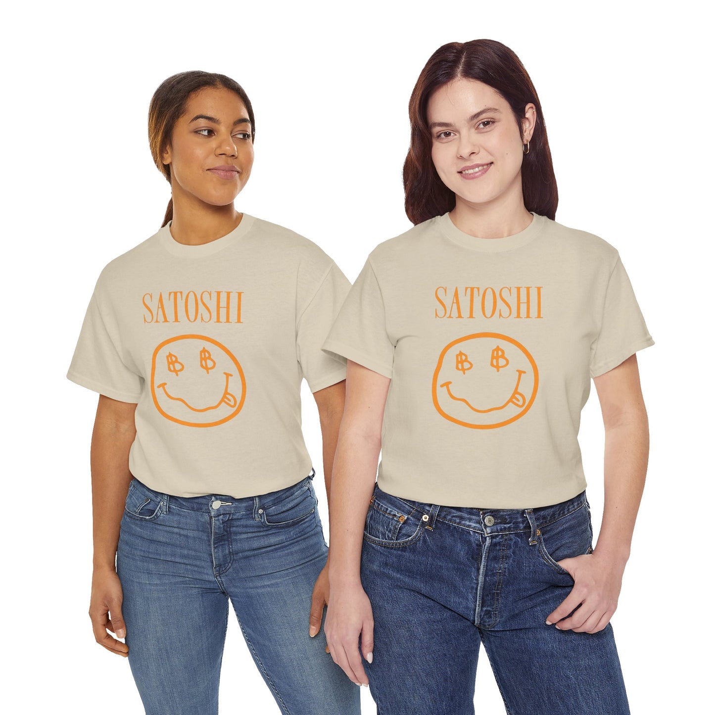 Satoshi Smiley Face Tee