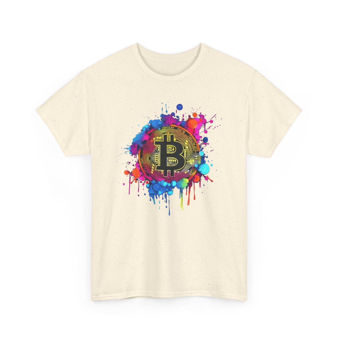Bitcoin Paint Splash Tee