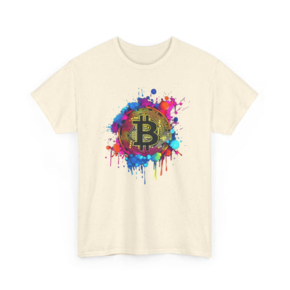 Bitcoin Paint Splash Tee