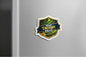 Custom Die-Cut Fridge Magnet Cutout Shape)