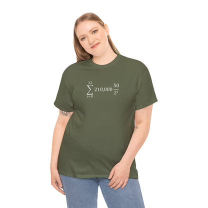 Bitcoin Equation Tee