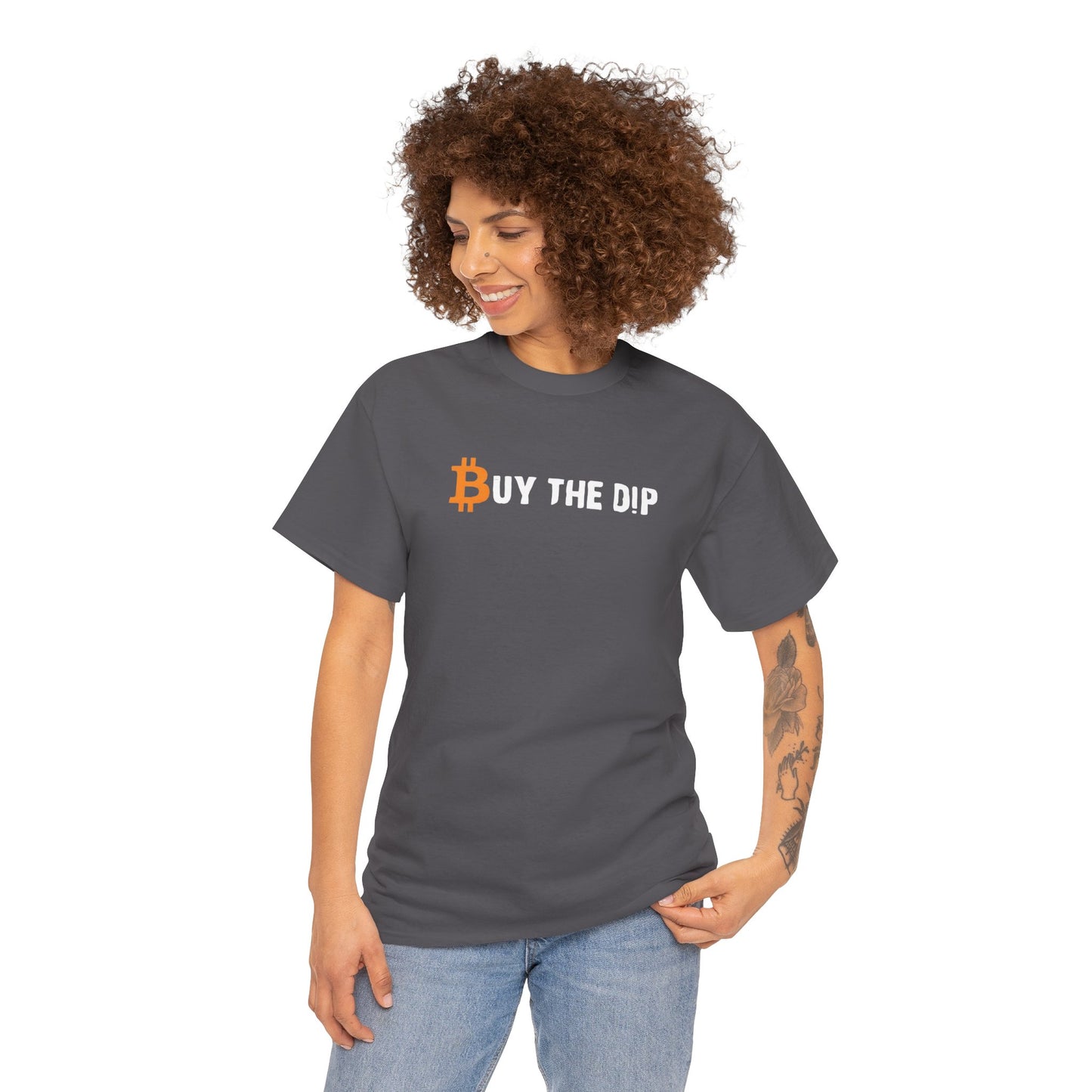 Buy the Dip Bitcoin Tee — Crypto Investor T‑Shirt