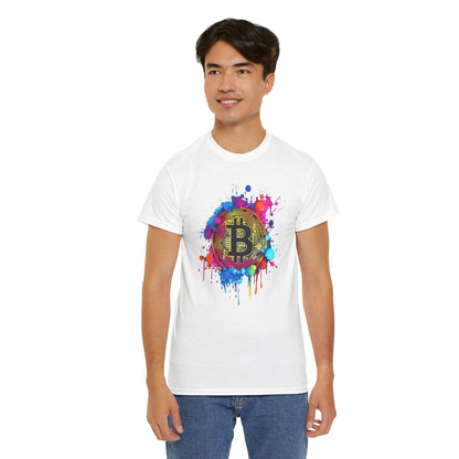 Bitcoin Paint Splash Tee