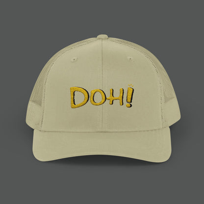 DOH Trucker Hat (Embroidered)