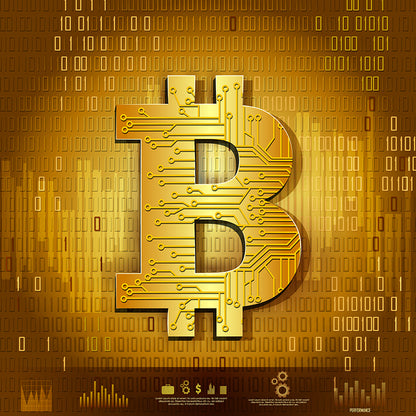 Bitcoin + Cryptocurrency Canvas