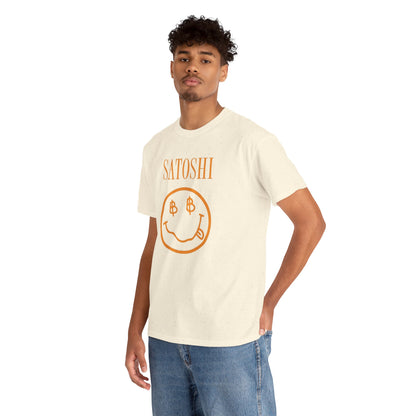 Satoshi Smiley Face Tee