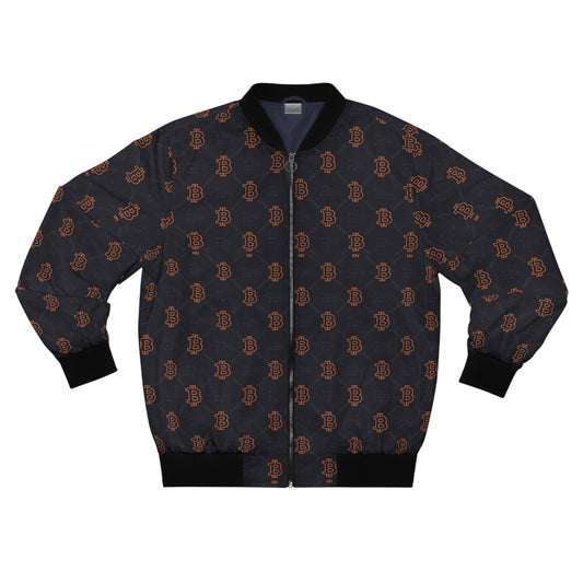 Men's Bitcoin Bomber Jacket (AOP)