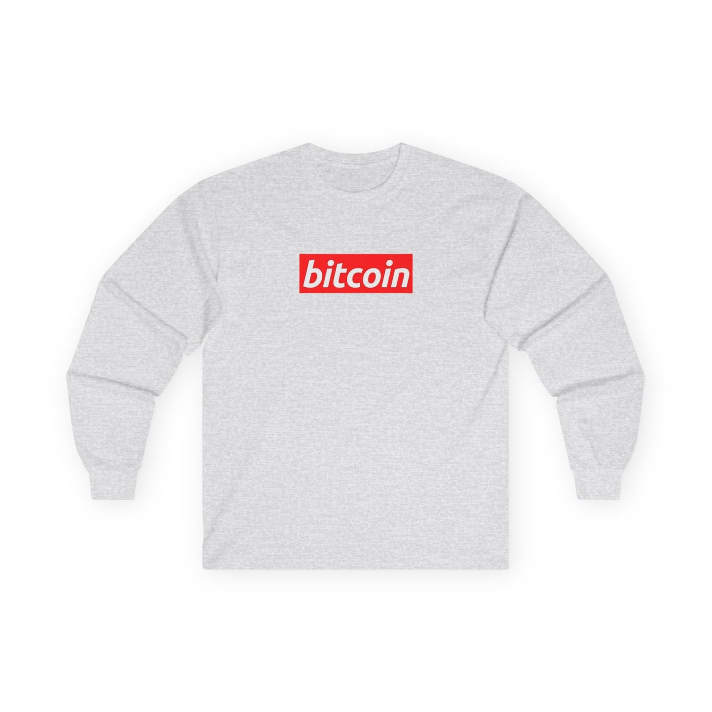 Bitcoin Logo Long Sleeve Tee