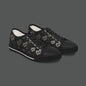 Bitcoin Pattern Low-Top Sneakers — Women's Crypto Logo Casual Shoes