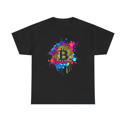 Bitcoin Paint Splash Tee
