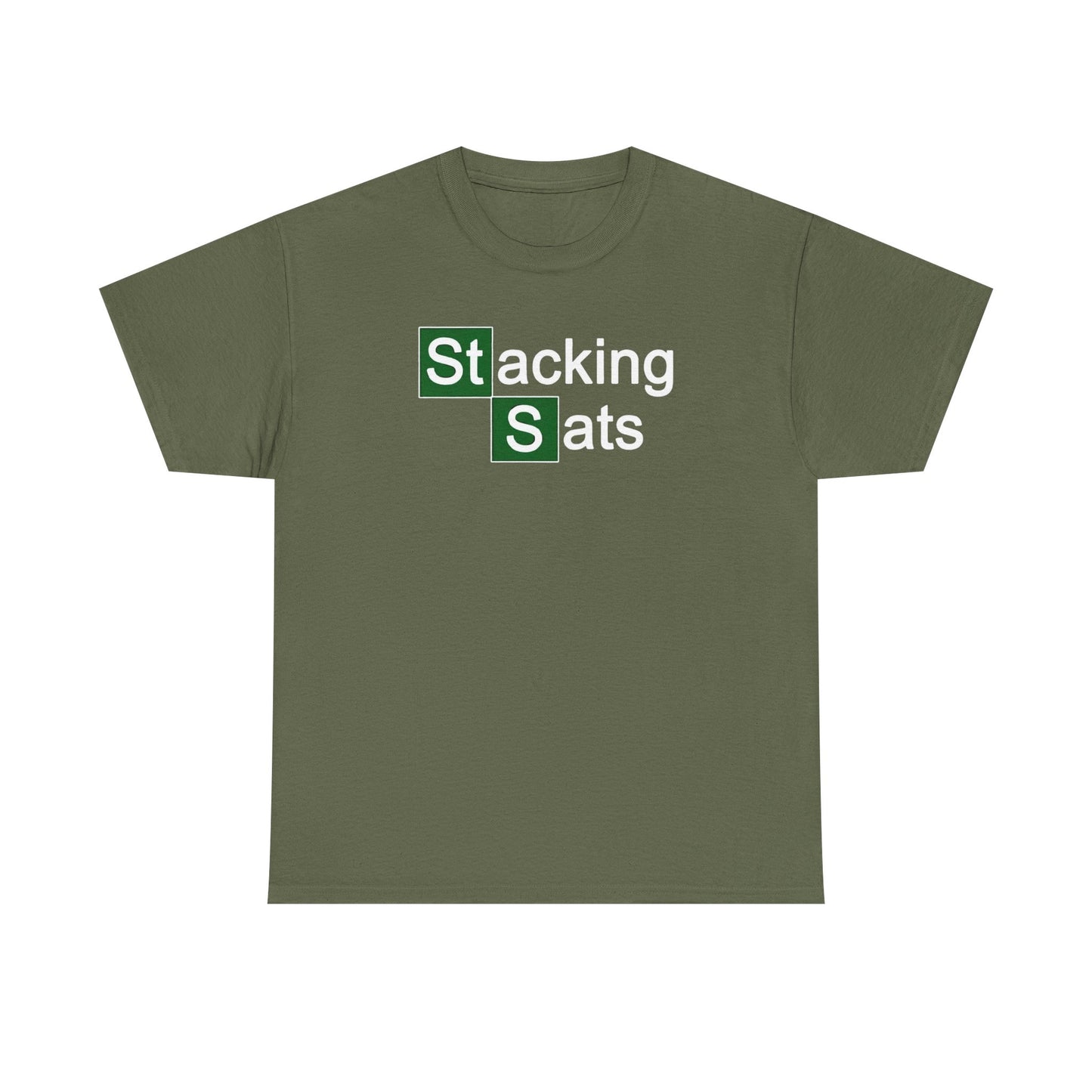 Stacking Sats Tee