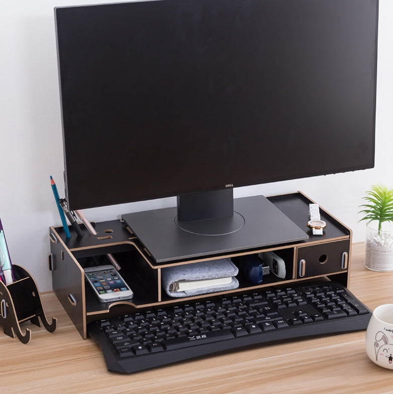 Multi-Functional Wooden Laptop/Monitor Stand