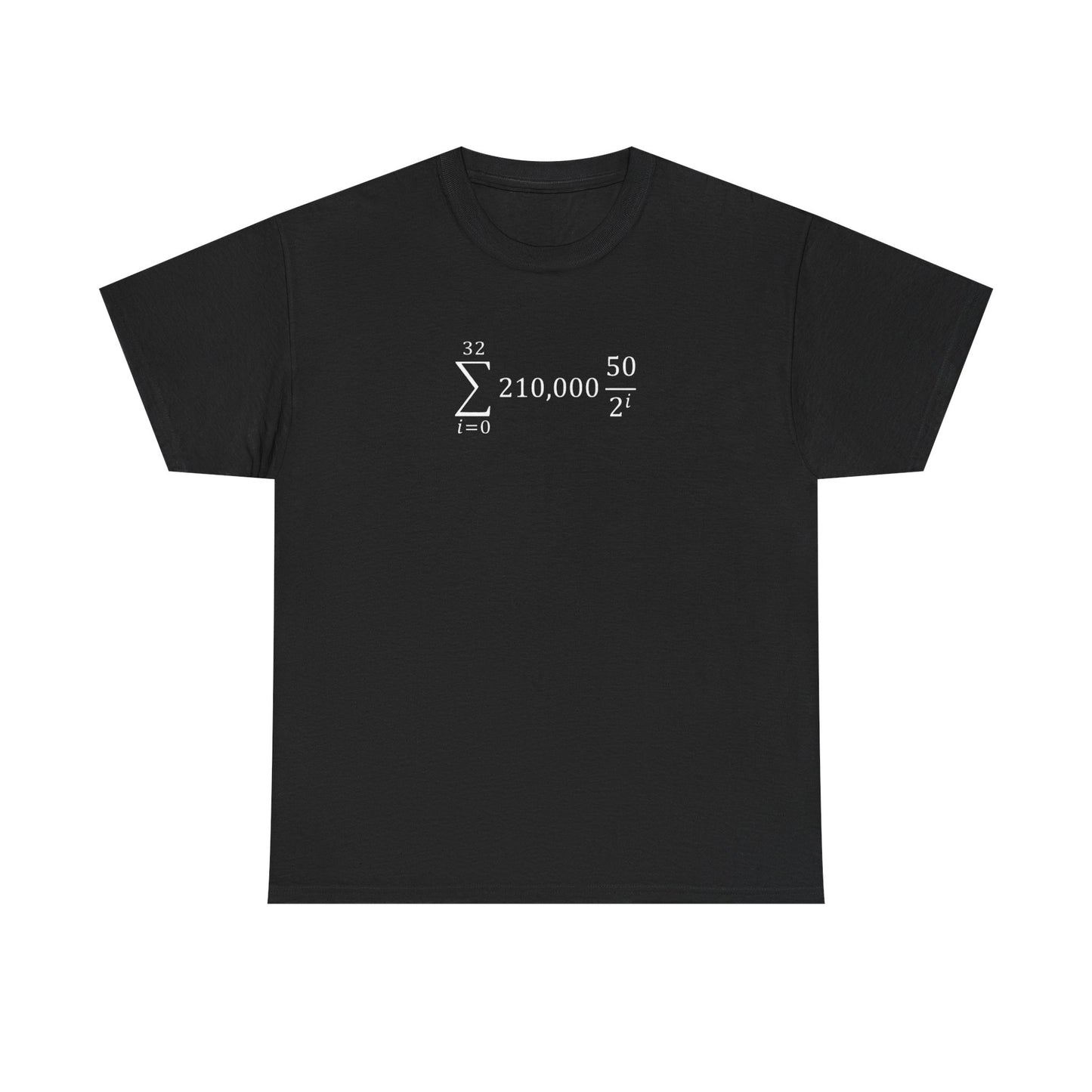 Bitcoin Equation Tee