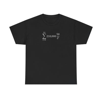 Bitcoin Equation Tee