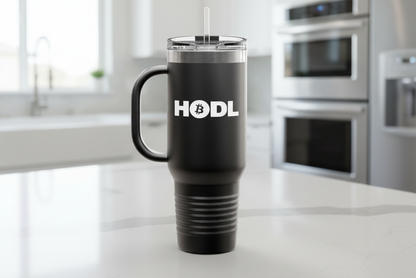 Bitcoin HODL 40oz Insulated Travel Mug