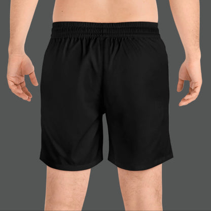 HODL Swim Shorts — Men’s Black Swim Trunks