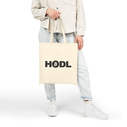 Bitcoin HODL Canvas Tote Bag – Cotton Bag
