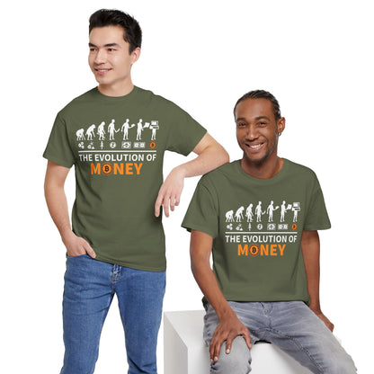 Evolution of Money Bitcoin Tee