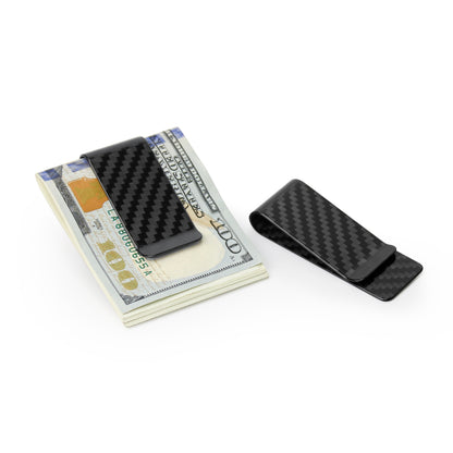 Minimalist Genuine Carbon Fiber Money Clip