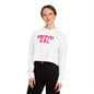 Crypto Girl Cropped Hoodie — Women’s  Sweatshirt