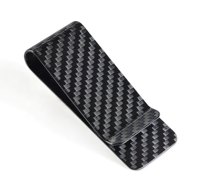 Minimalist Genuine Carbon Fiber Money Clip