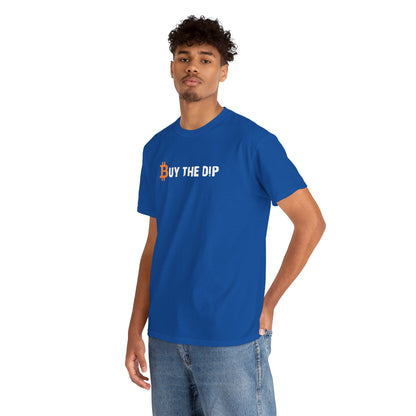 Buy the Dip Bitcoin Tee — Crypto Investor T‑Shirt
