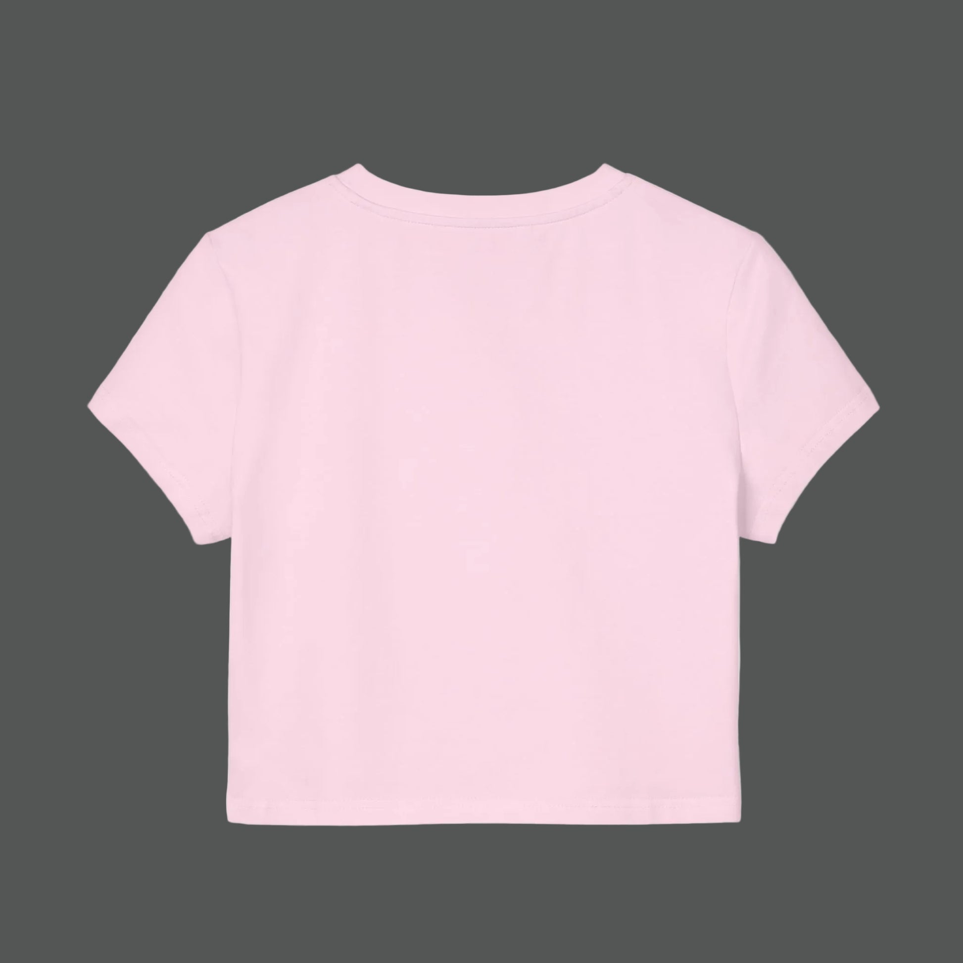 Pink t-shirt on a white background