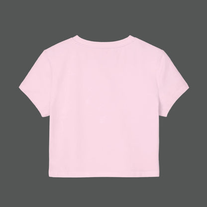 Pink t-shirt on a white background