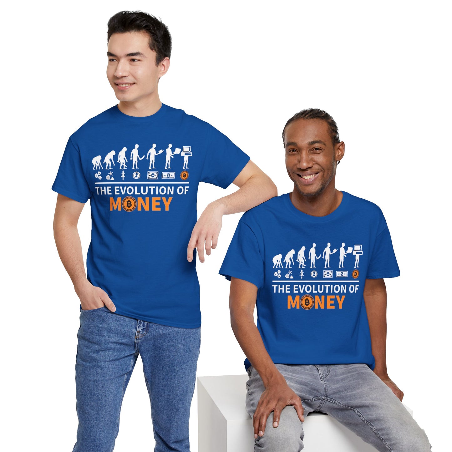 Evolution of Money Bitcoin Tee