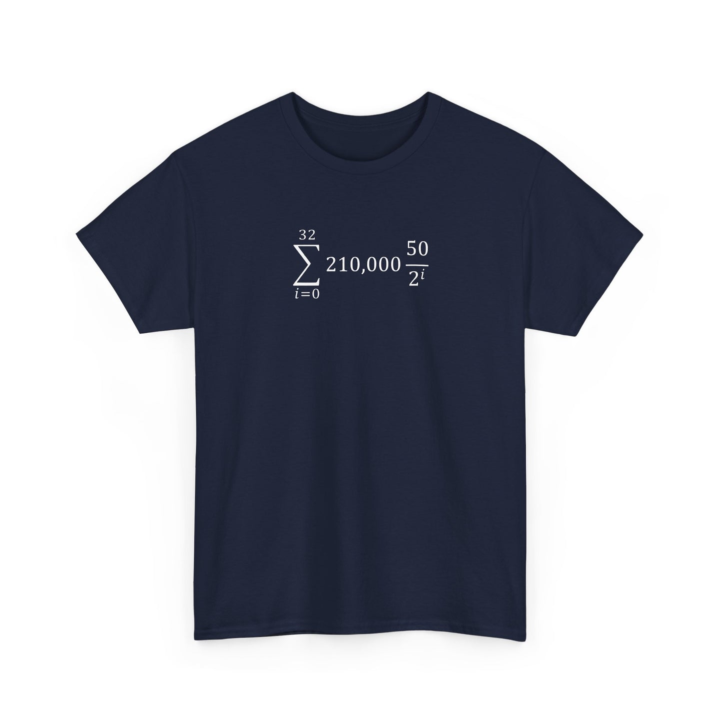 Bitcoin Equation Tee