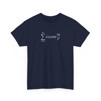 Bitcoin Equation Tee