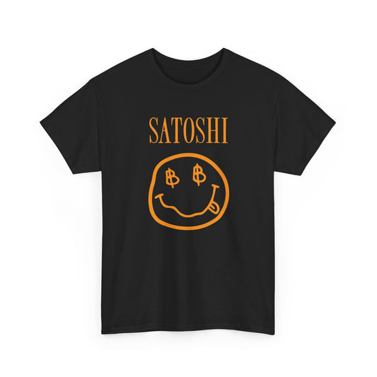 Satoshi Smiley Face Tee