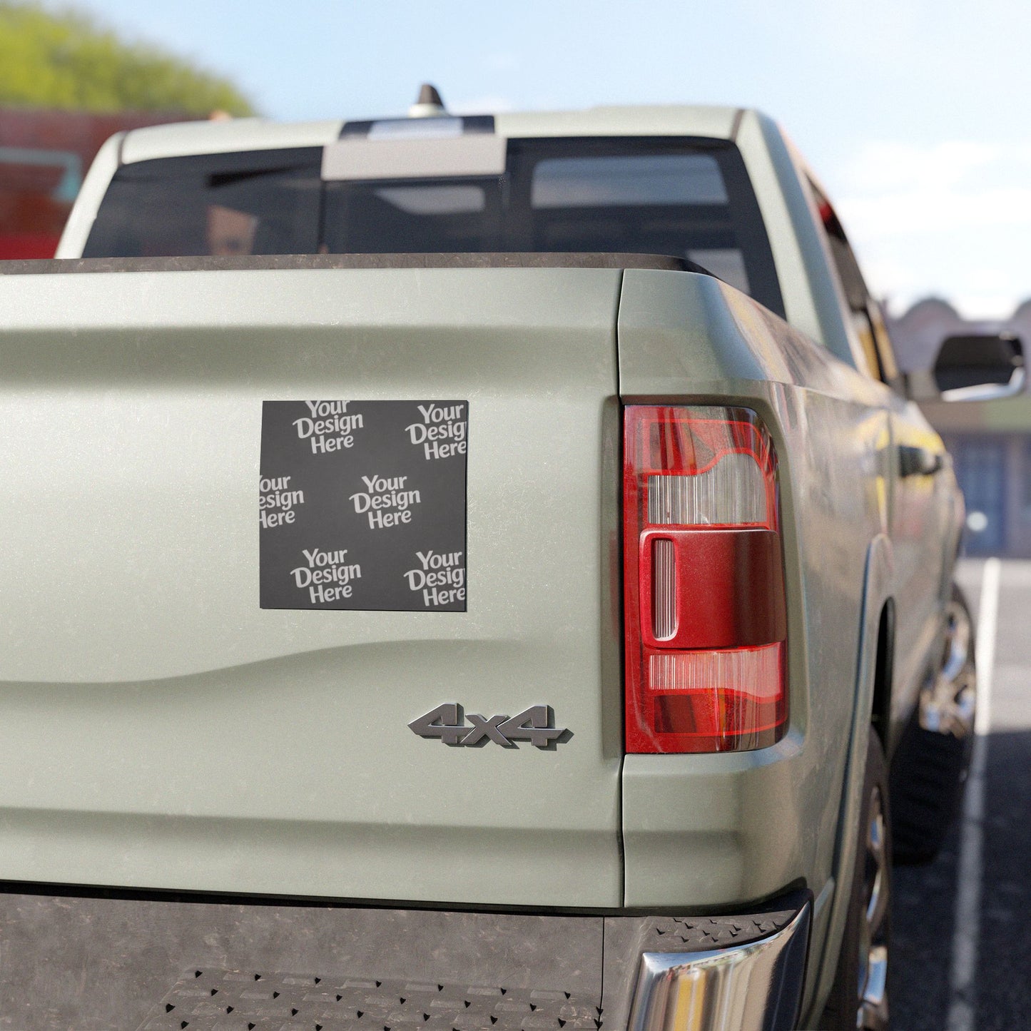 Custom Car Magnet — Personalized Vehicle Sign, Durable Magnetic Decal