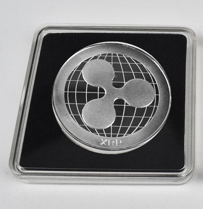 Ripple (XRP) Commemorative Coin in Case (Gold/Silver)
