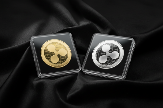 Ripple (XRP) Commemorative Coin in Case (Gold/Silver)
