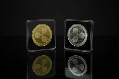 Ripple (XRP) Commemorative Coin in Case (Gold/Silver)