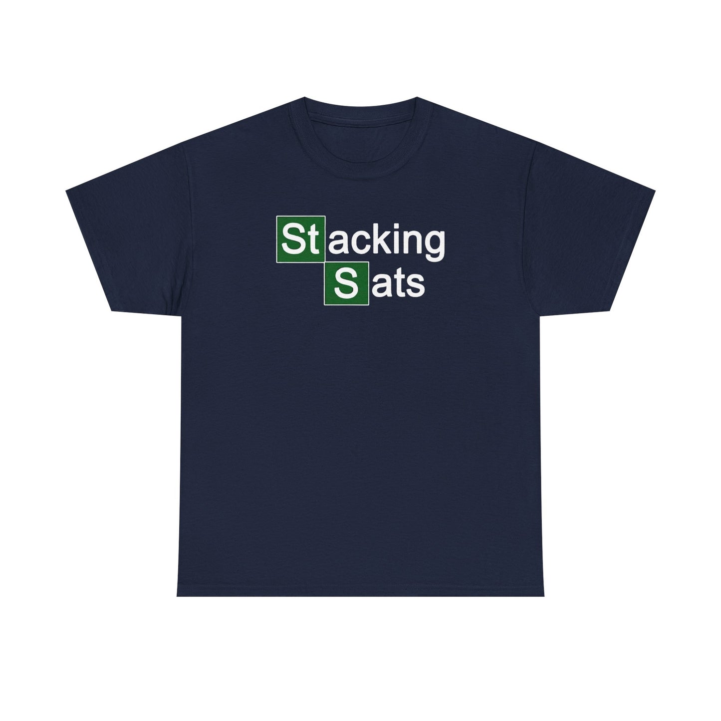Stacking Sats Tee