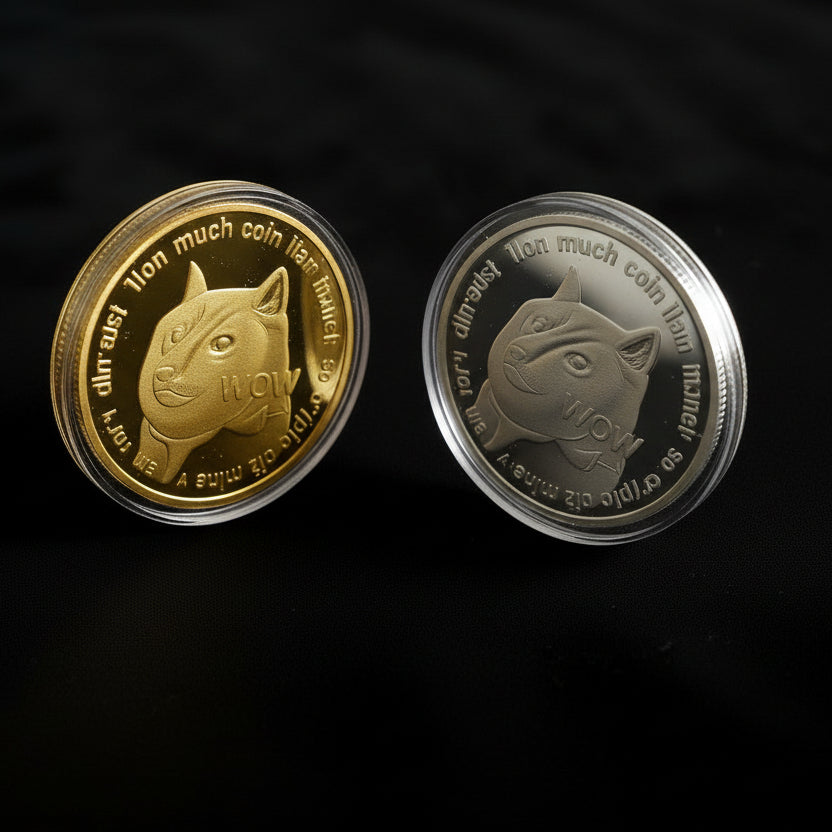 DOGE Commemorative Coin (Gold/Silver)