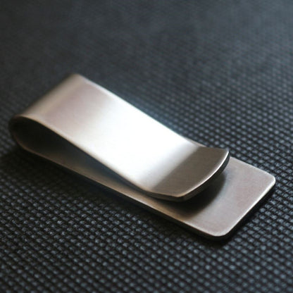 Stainless Steel Brass Metal Money Clip