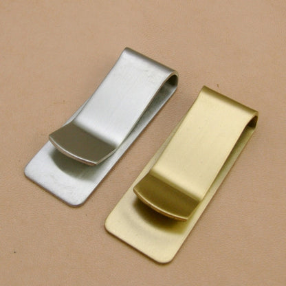 Stainless Steel Brass Metal Money Clip