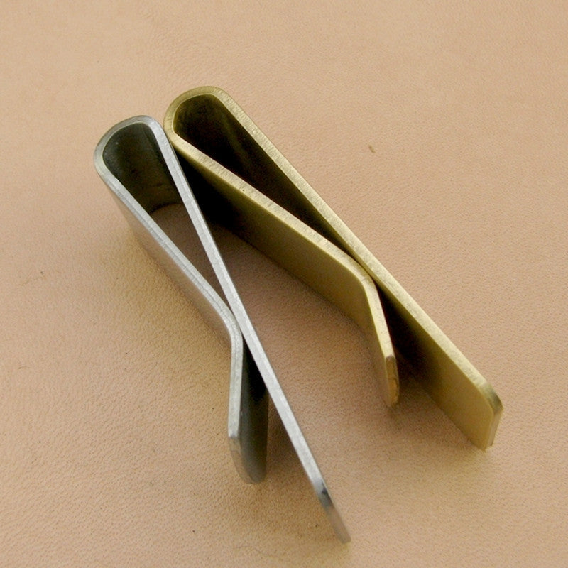 Stainless Steel Brass Metal Money Clip