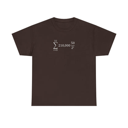 Bitcoin Equation Tee