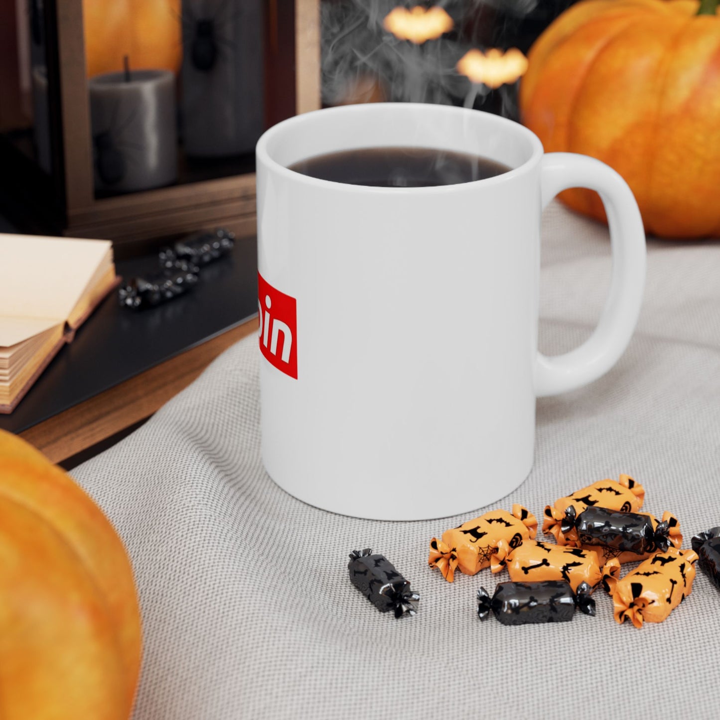 Bitcoin Ceramic Mug (11oz & 15oz) – Coffee Cup for Bitcoin Fans