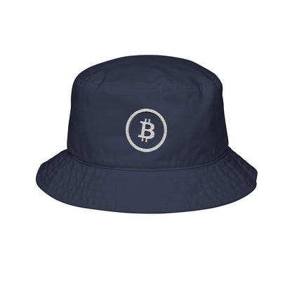 Bitcoin Logo Embroidered Bucket Hat