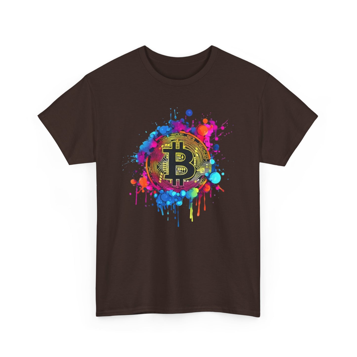 Bitcoin Paint Splash Tee