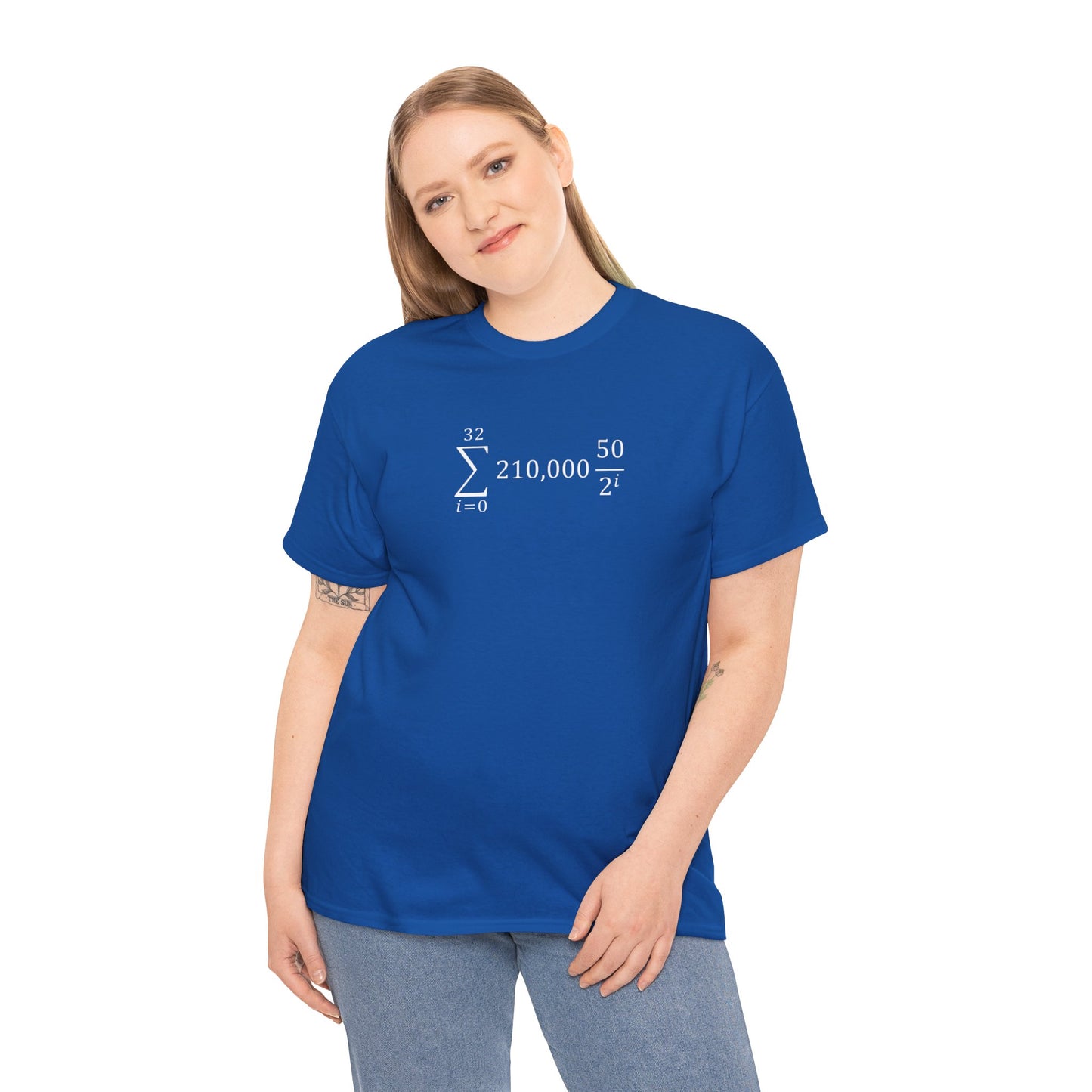 Bitcoin Equation Tee
