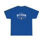 Bitcoin Vintage Logo Tee — 'In Crypto We Trust'