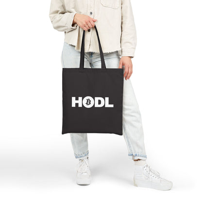 Bitcoin HODL Canvas Tote Bag – Cotton Bag